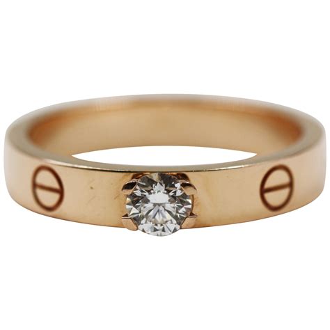 love solitaire cartier price|Cartier love solitaire rings.